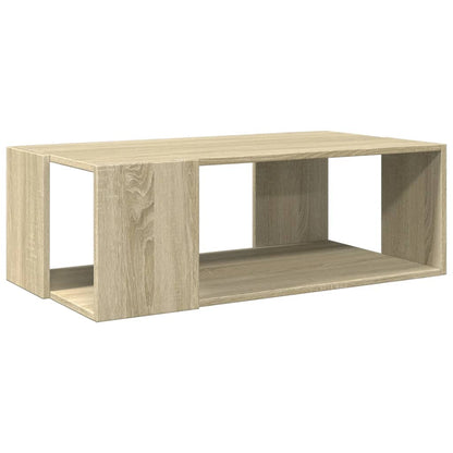 Coffee Table Sonoma Oak 89.5x48x30 cm Engineered Wood