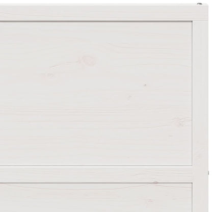 Barn Door White 100x208 cm Solid Wood Pine