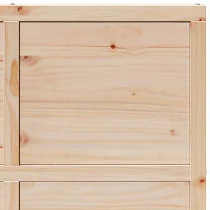 Barn Door 100x208 cm Solid Wood Pine