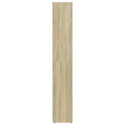 Bathroom Cabinet Sonoma Oak 30x30x183.5 cm Engineered Wood