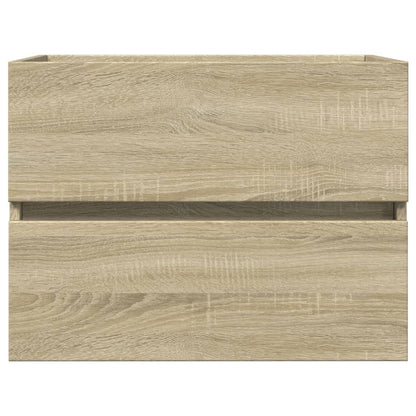 Sink Cabinet Sonoma Oak 60x38.5x45 cm Engineered Wood