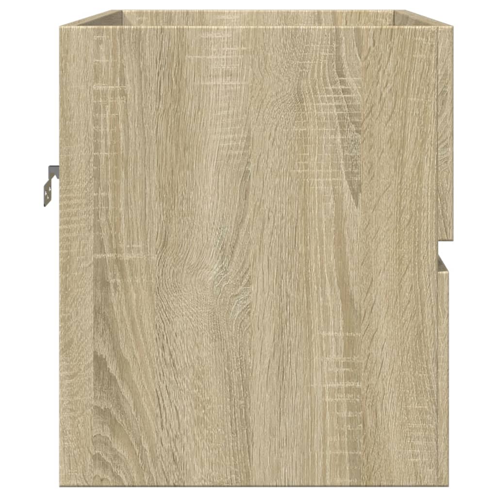 Sink Cabinet Sonoma Oak 60x38.5x45 cm Engineered Wood