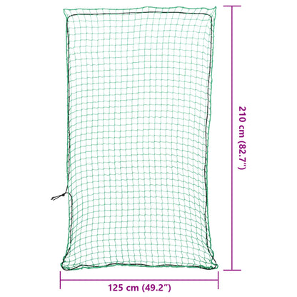 Trailer Net with Elastic Rope Green 2.1x1.25 m PP