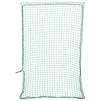 Trailer Net with Elastic Rope Green 3x2 m PP