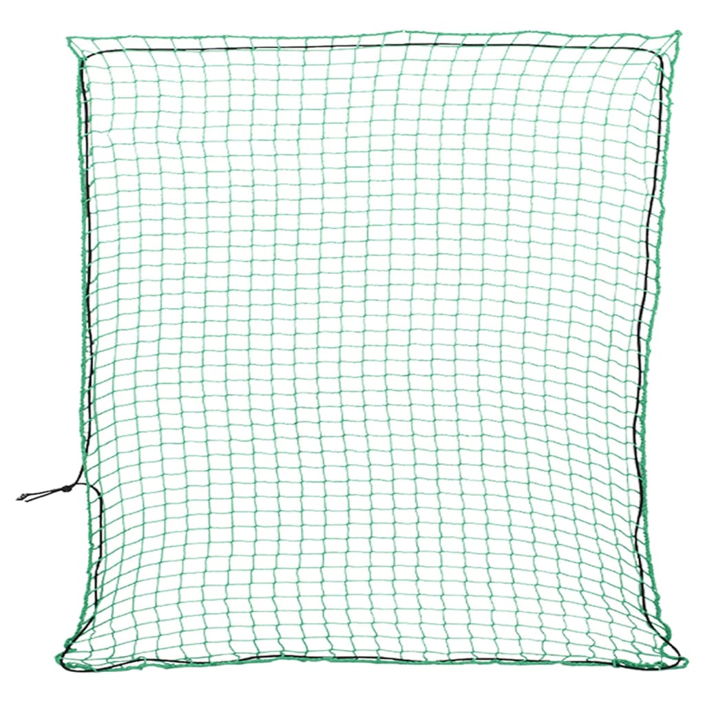 Trailer Net with Elastic Rope Green 3x3 m PP