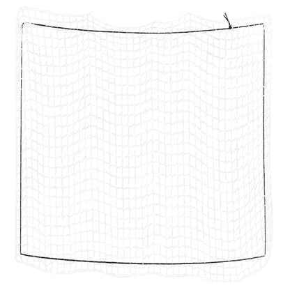 Trailer Net with Elastic Rope White 3x3 m PP