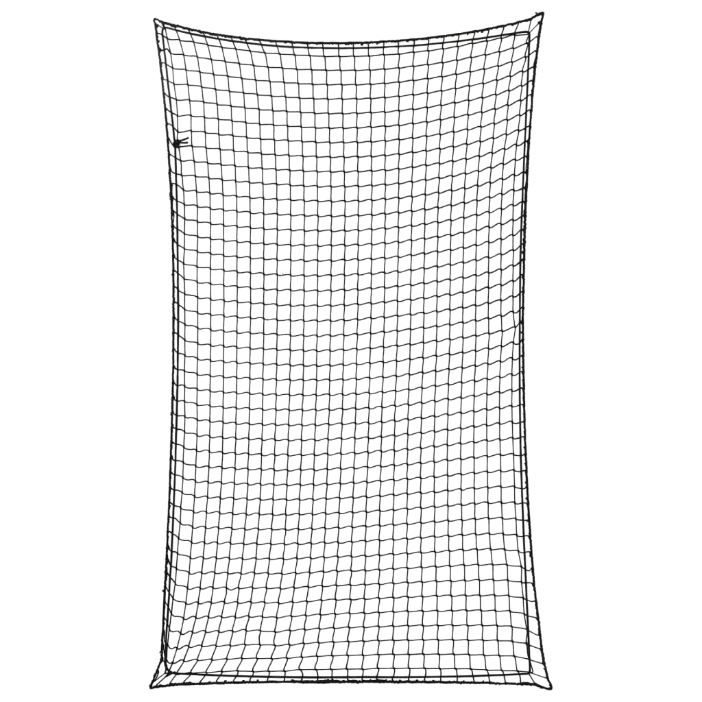 Trailer Net with Elastic Rope Black 2.1x1.25 m PP