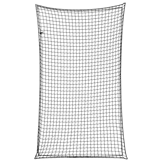 Trailer Net with Elastic Rope Black 2.1x1.25 m PP