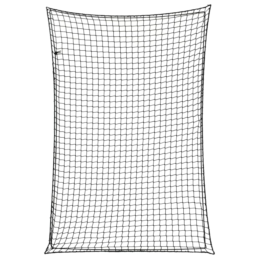 Trailer Net with Elastic Rope Black 2.2x1.5 m PP