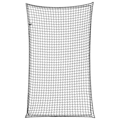 Trailer Net with Elastic Rope Black 2.5x1.5 m PP