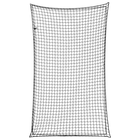 Trailer Net with Elastic Rope Black 2.5x1.5 m PP