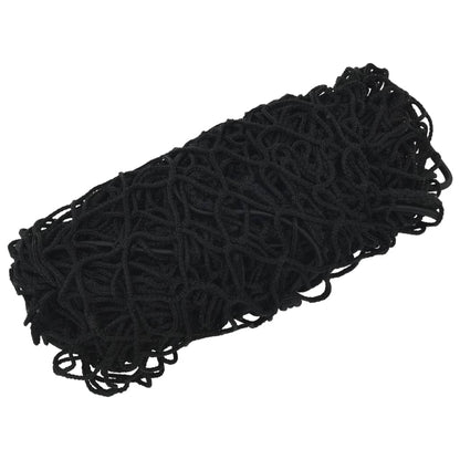 Trailer Net with Elastic Rope Black 2.5x1.5 m PP