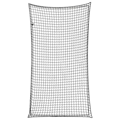 Trailer Net with Elastic Rope Black 2.7x1.5 m PP