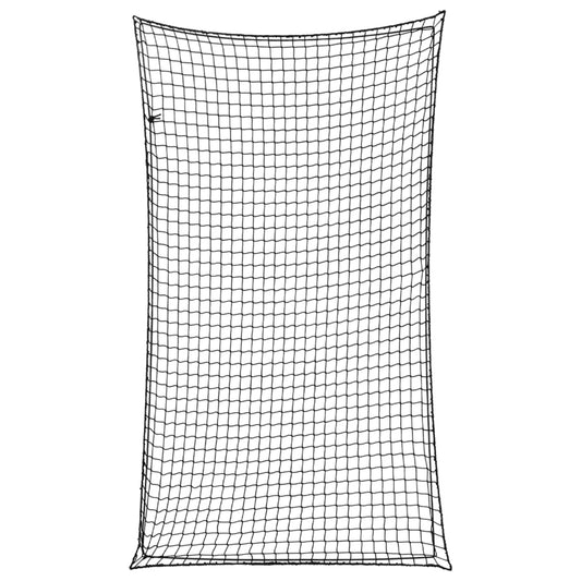 Trailer Net with Elastic Rope Black 3.5x2 m PP