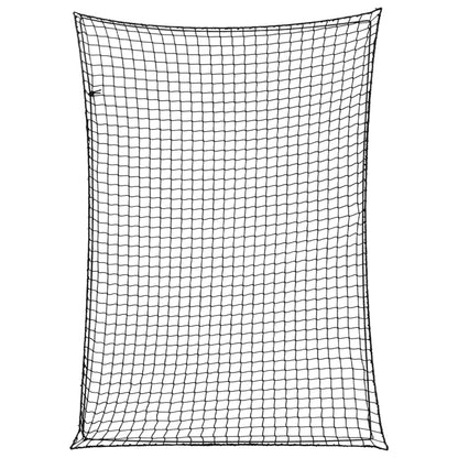 Trailer Net with Elastic Rope Black 3.5x2.5 m PP