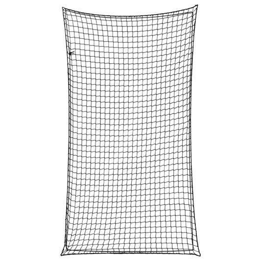 Trailer Net with Elastic Rope Black 4.5x2.5 m PP