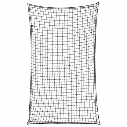 Trailer Net with Elastic Rope Black 5x3 m PP