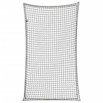 Trailer Net with Elastic Rope Black 6x3.5 m PP