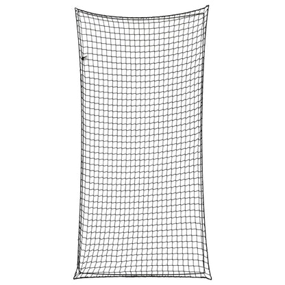 Trailer Net with Elastic Rope Black 7x3.5 m PP