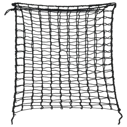 Hay Nets 2 pcs Square Black 75x75 cm PP