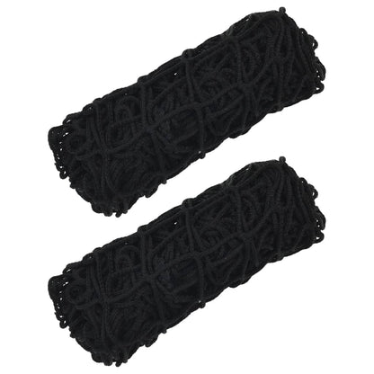 Hay Nets 2 pcs Square Black 100x100 cm PP