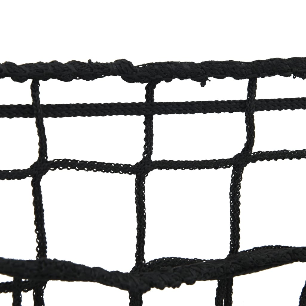 Hay Nets 2 pcs Square Black 100x100 cm PP