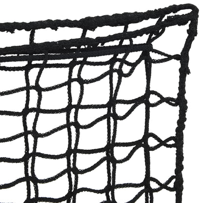 Hay Nets 2 pcs Square Black 100x100 cm PP