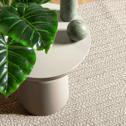 Rug ZIZUR Cream 60x110 cm Jute Look Indoor and Outdoor