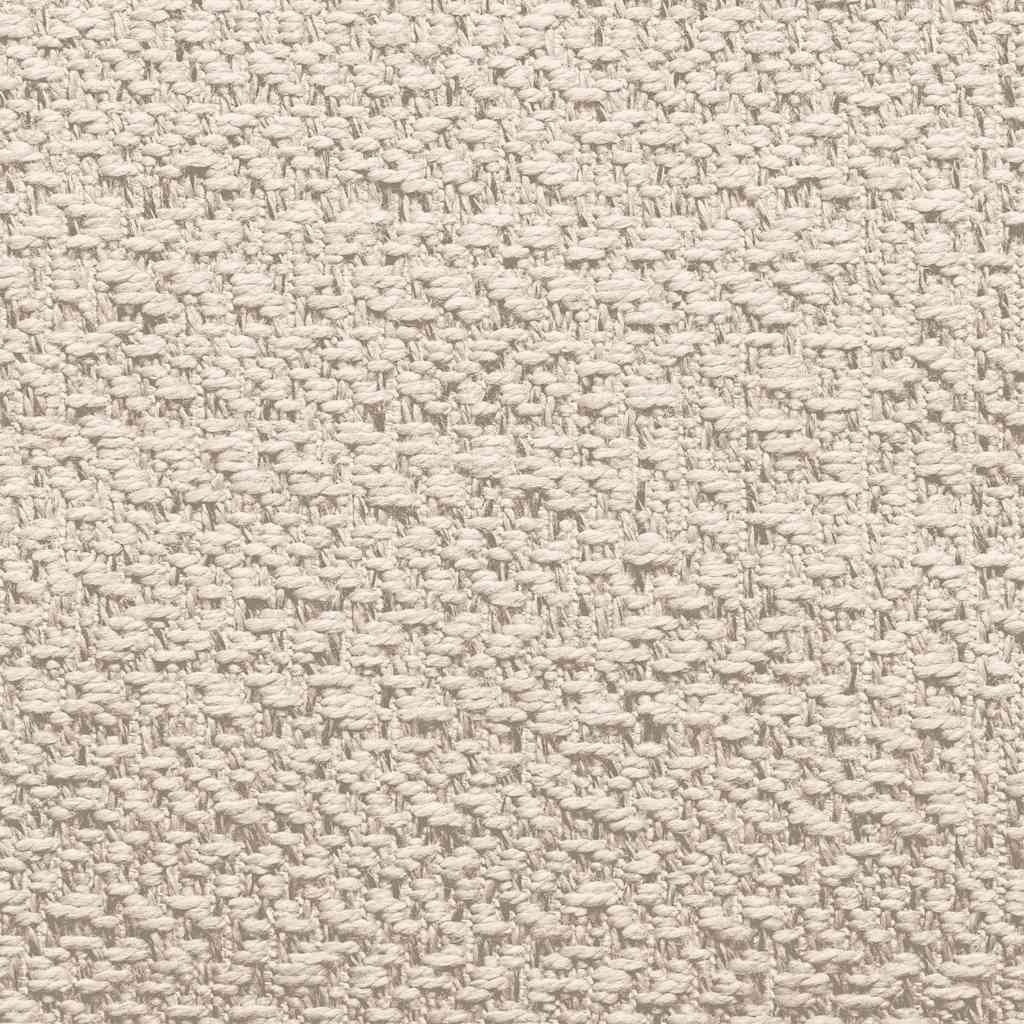 Rug ZIZUR Cream 80x200 cm Jute Look Indoor and Outdoor