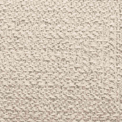 Rug ZIZUR Cream 80x200 cm Jute Look Indoor and Outdoor