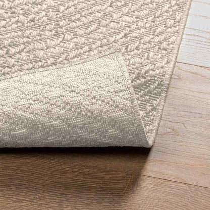 Rug ZIZUR Cream 80x150 cm Jute Look Indoor and Outdoor