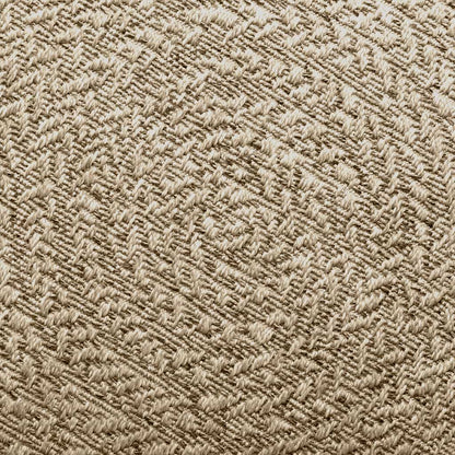 Rug ZIZUR Beige Ø 200 cm Jute Look Indoor and Outdoor