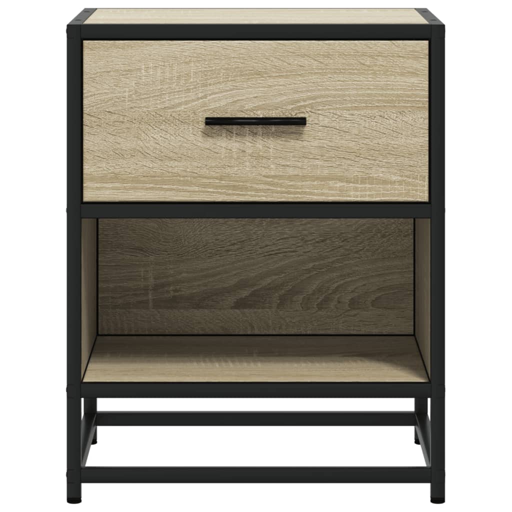 Bedside Cabinet Sonoma Oak 40x31x50 cm Engineered Wood