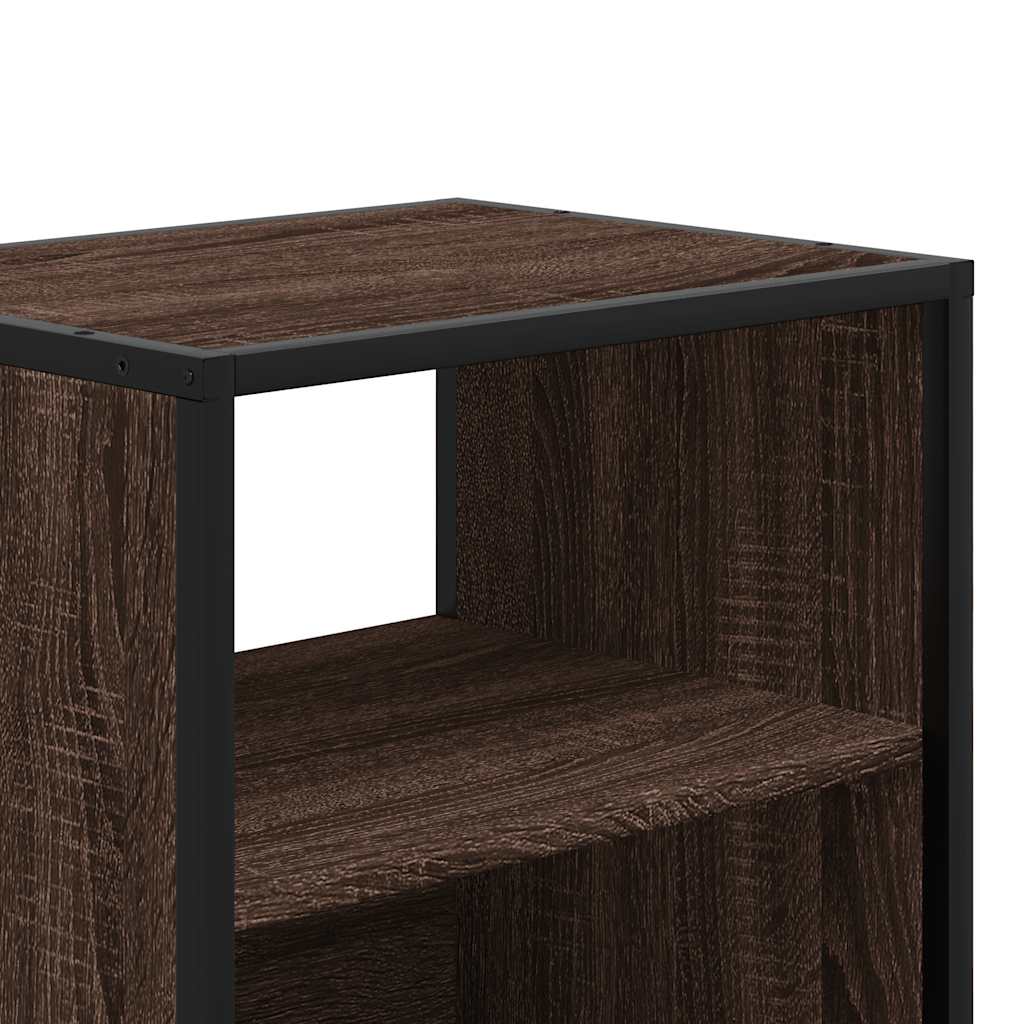 Wall-mounted Bedside Cabinets 2 pcs Brown Oak 40x31x39.5 cm