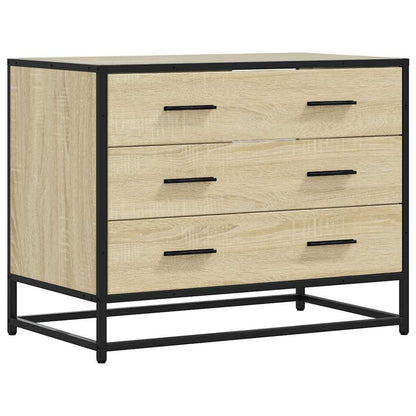 Drawer Cabinet Sonoma Oak 70x41x56 cm Engineered Wood