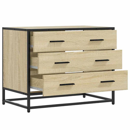 Drawer Cabinet Sonoma Oak 70x41x56 cm Engineered Wood