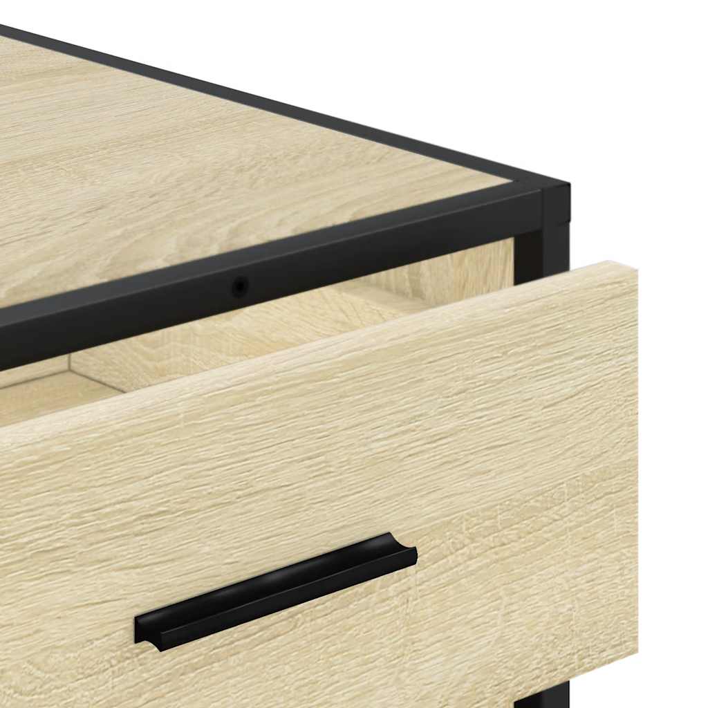 Drawer Cabinet Sonoma Oak 70x41x56 cm Engineered Wood