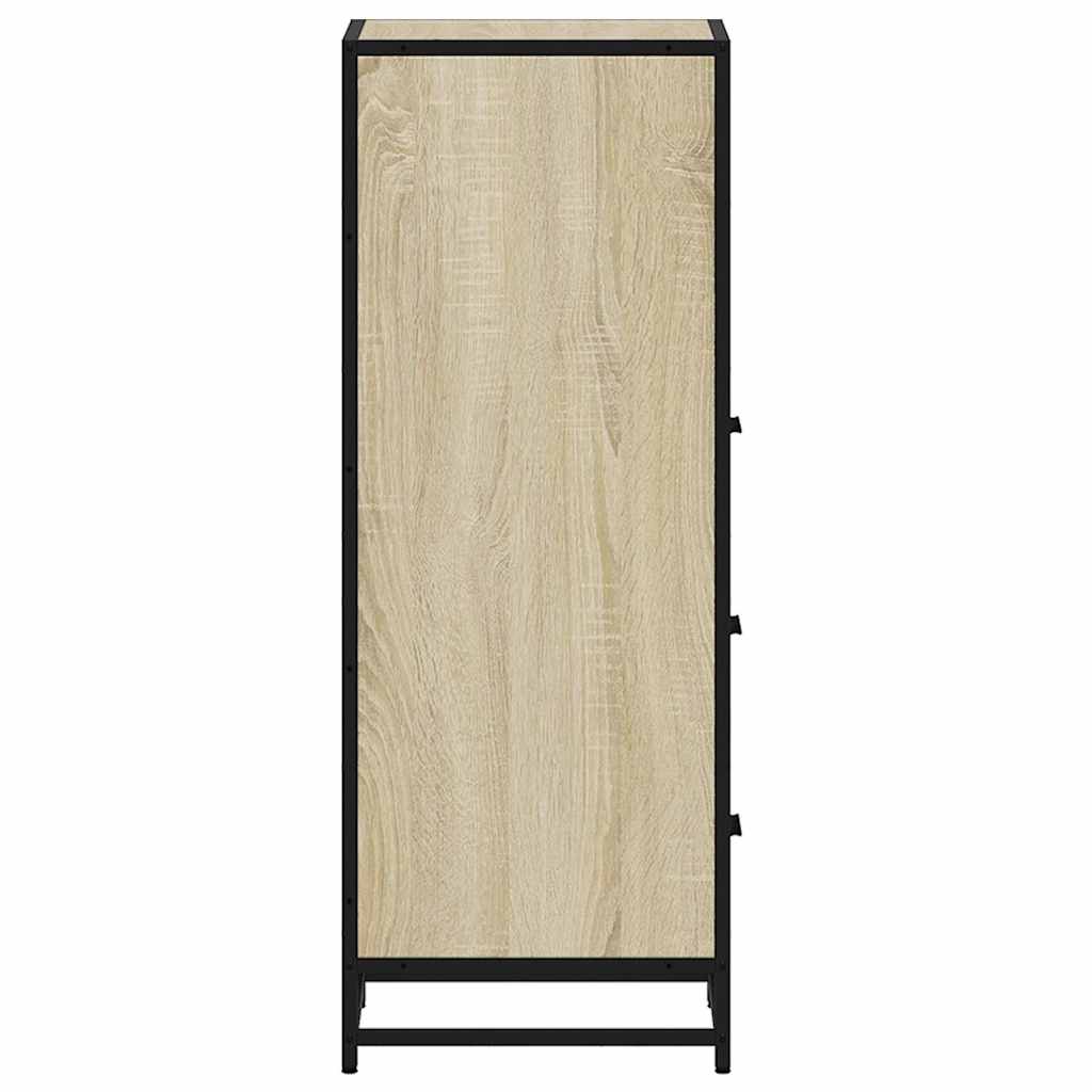 Bathroom Cabinet Sonoma Oak 35x37.5x100 cm Engineered Wood