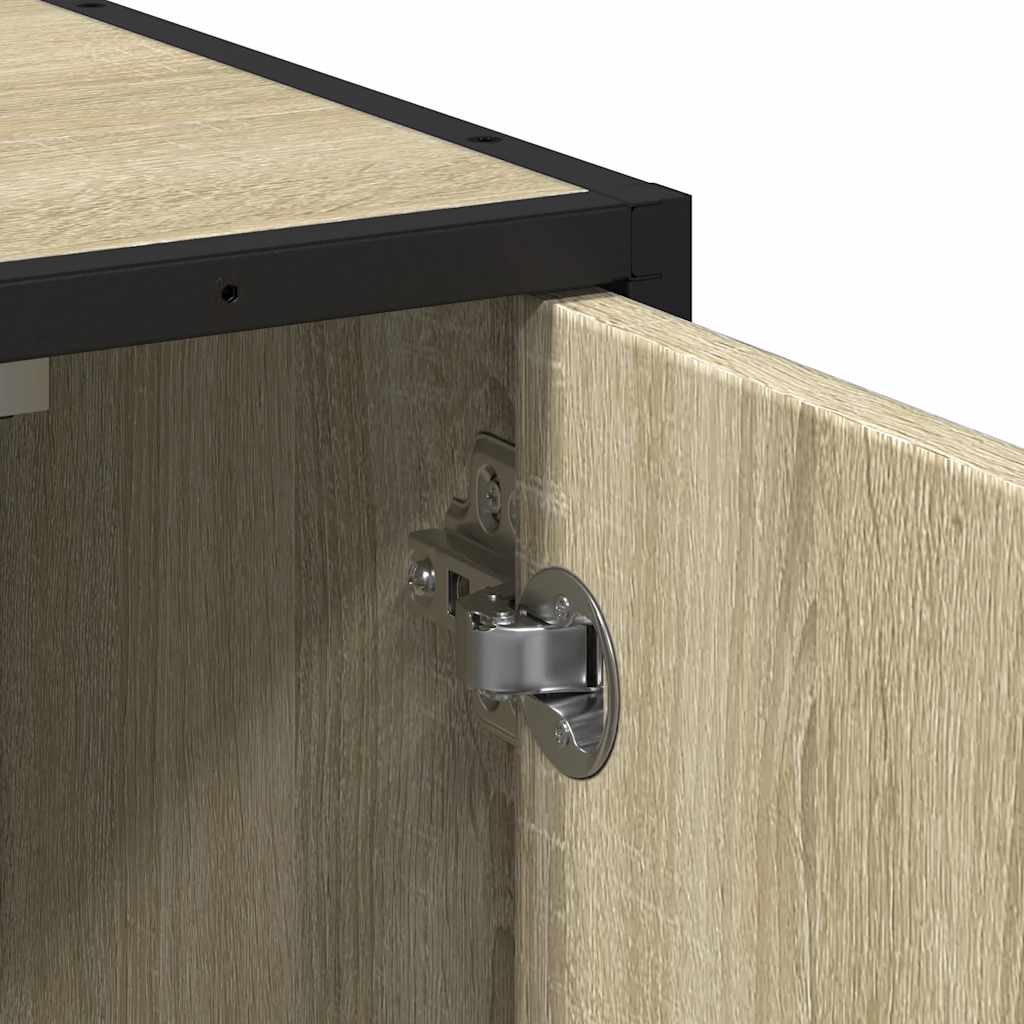 Bathroom Sink Cabinet Sonoma Oak 65x33x60 cm Engineered Wood