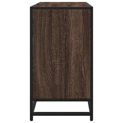 Bathroom Sink Cabinet Brown Oak 65x33x60 cm Engineered Wood