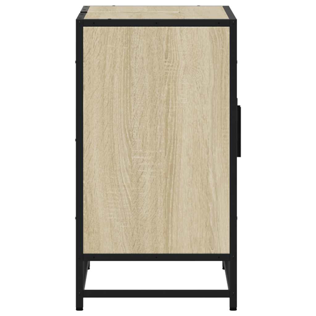 Bathroom Sink Cabinet Sonoma Oak 90x33x60 cm Engineered Wood