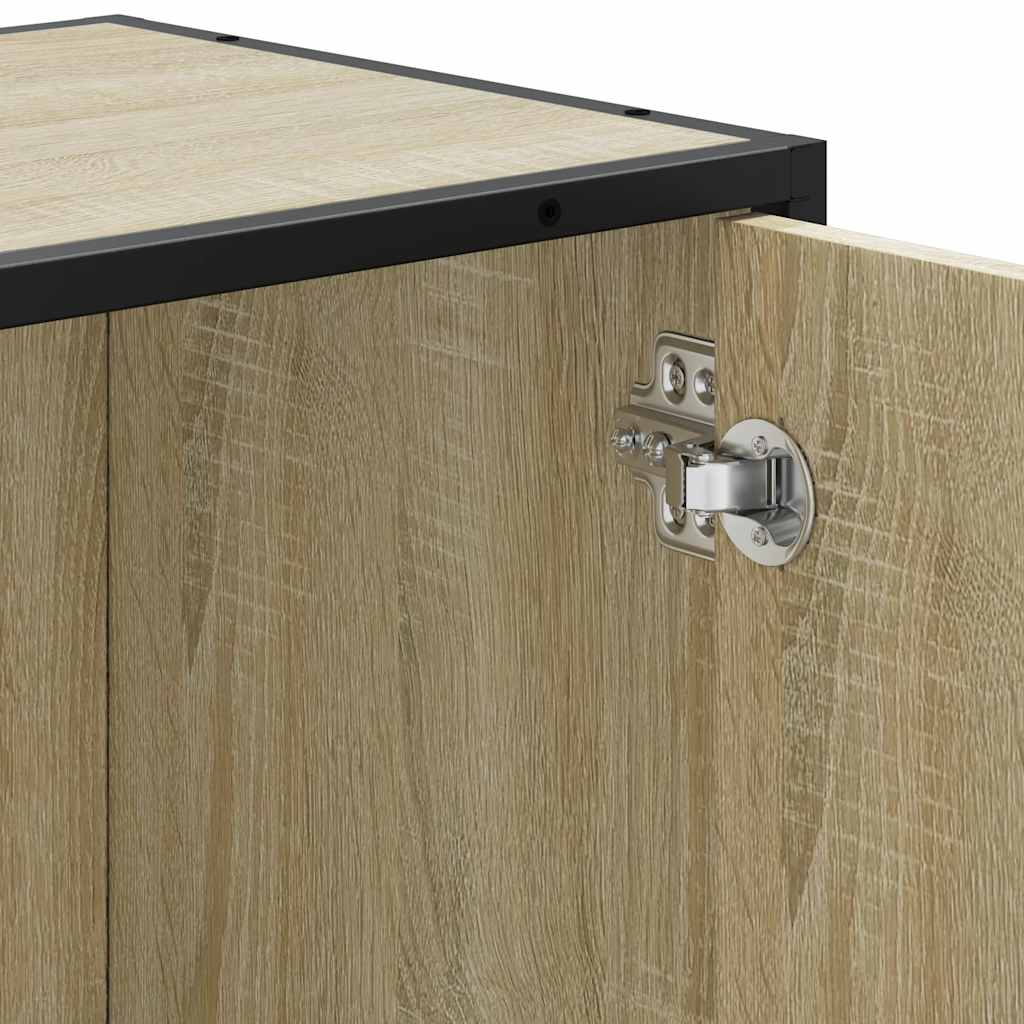 Bathroom Sink Cabinet Sonoma Oak 65x33x60 cm Engineered Wood