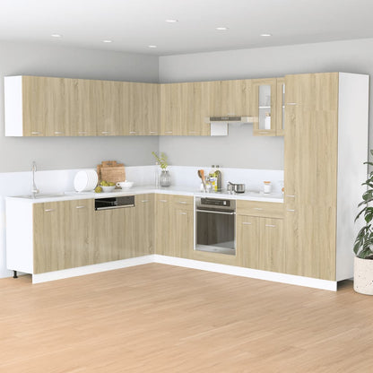 Bottom Cabinet Sonoma Oak 80x46x81.5 cm Engineered Wood