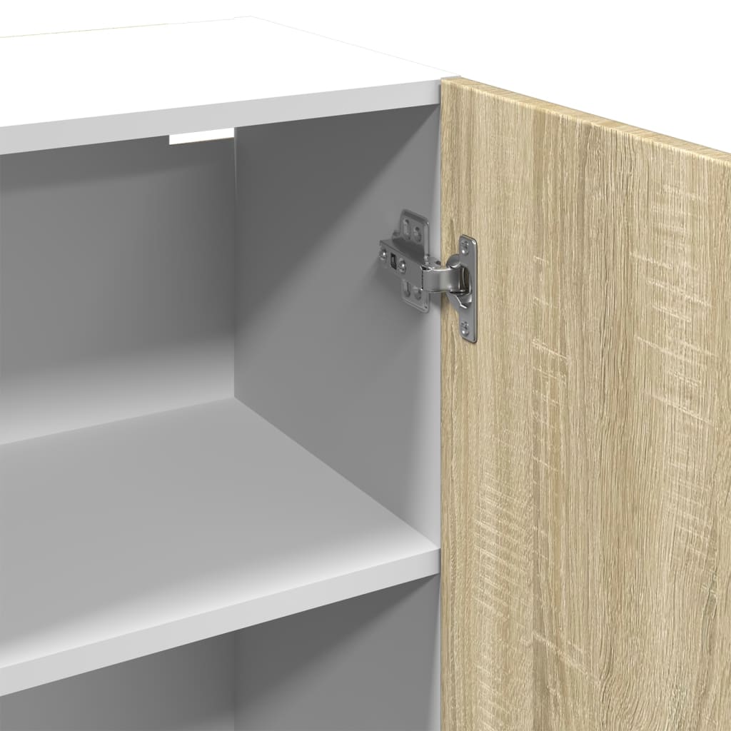 Wall Mounted Cabinet Sonoma Oak 50x31x60 cm Engineered Wood