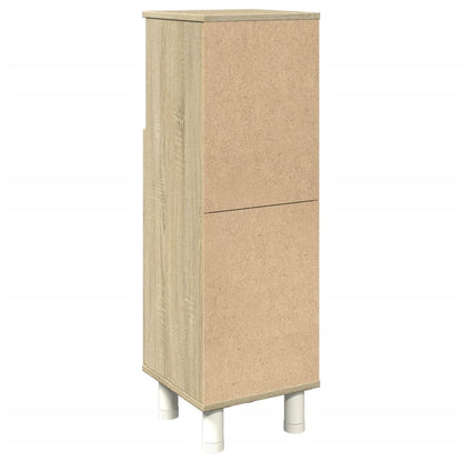 Bathroom Cabinet Sonoma Oak 30.5x30x95 cm Engineered Wood