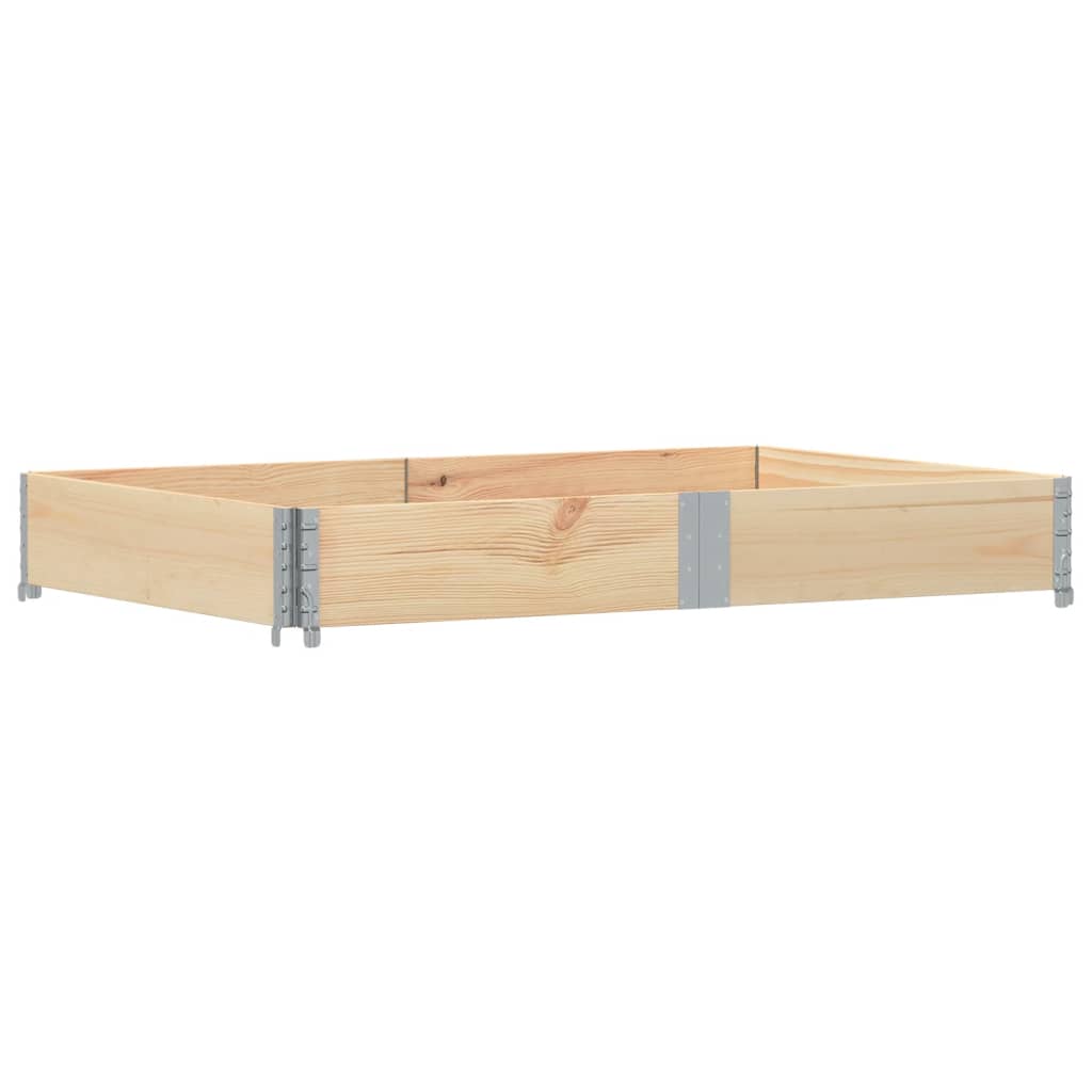 Pallet Collar 150x100 cm Solid Wood Pine