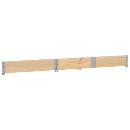 Pallet Collar 150x100 cm Solid Wood Pine