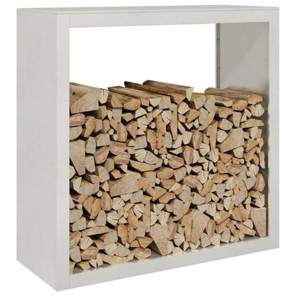 Firewood Rack 100x40x100 cm Stainless Steel