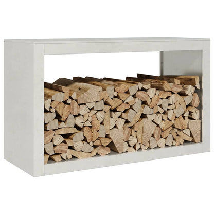 Firewood Rack 100x40x60 cm Stainless Steel