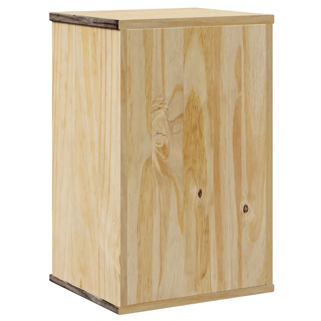 Bathroom Wall Cabinet OTTA 35x30x55 cm Solid Wood Pine